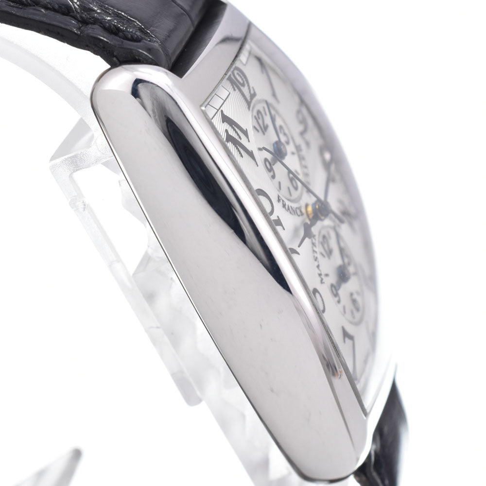 with paper FRANCK MULLER Master bunker 2852MB 3 time zone date Silver Dial Automatic Men's
 Watch P#148932