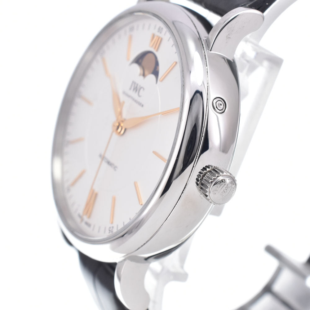 IWC SCHAFFHAUSEN Portofino IW459401 Moon phase Silver Dial Automatic Men's
 Watch R#148934