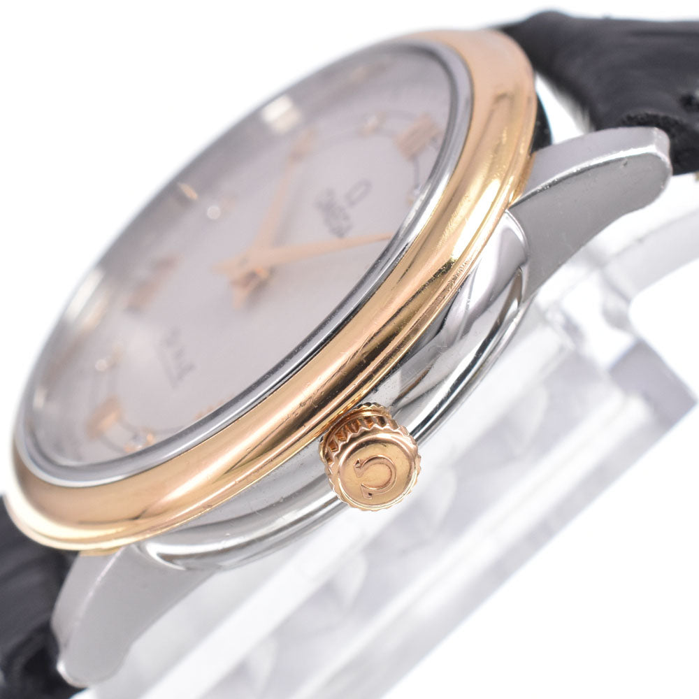 OMEGA De Ville Prestige 424.23.27.60.52.001 6P diamond Silver Dial Quartz Ladies
 Watch P#148935
