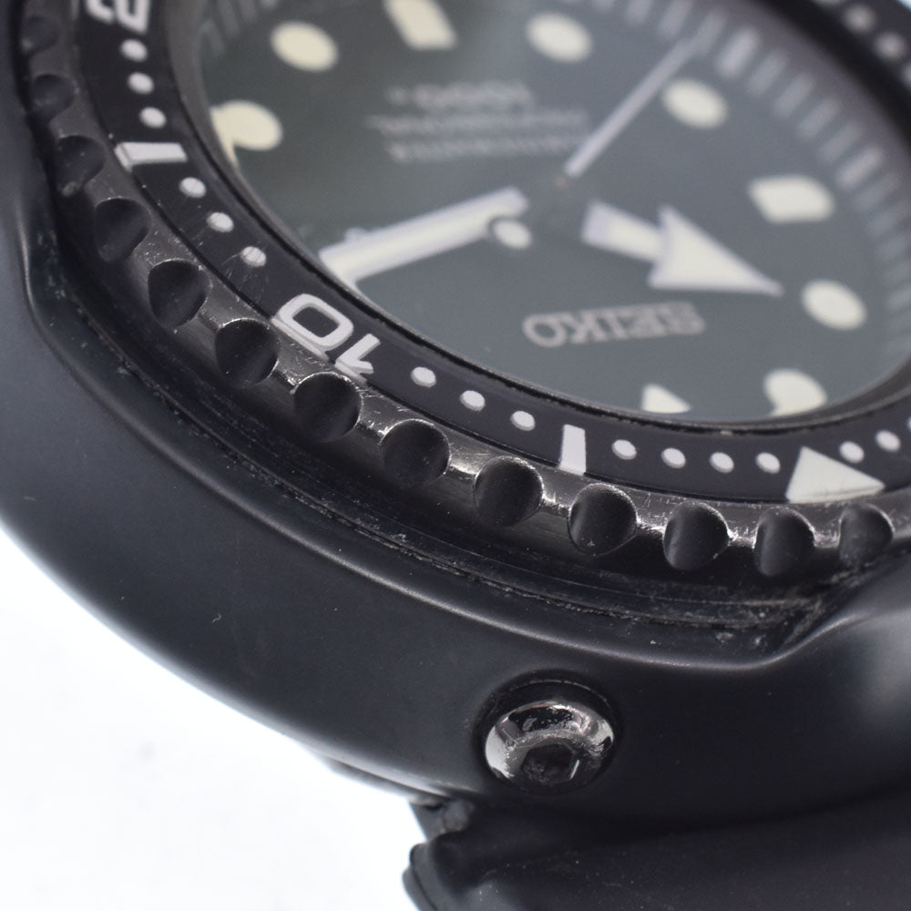 SEIKO Prospec Marine Master 7C46-0ACH0/SBBN025 Day date black Dial Quartz Men's
 Watch O#148938