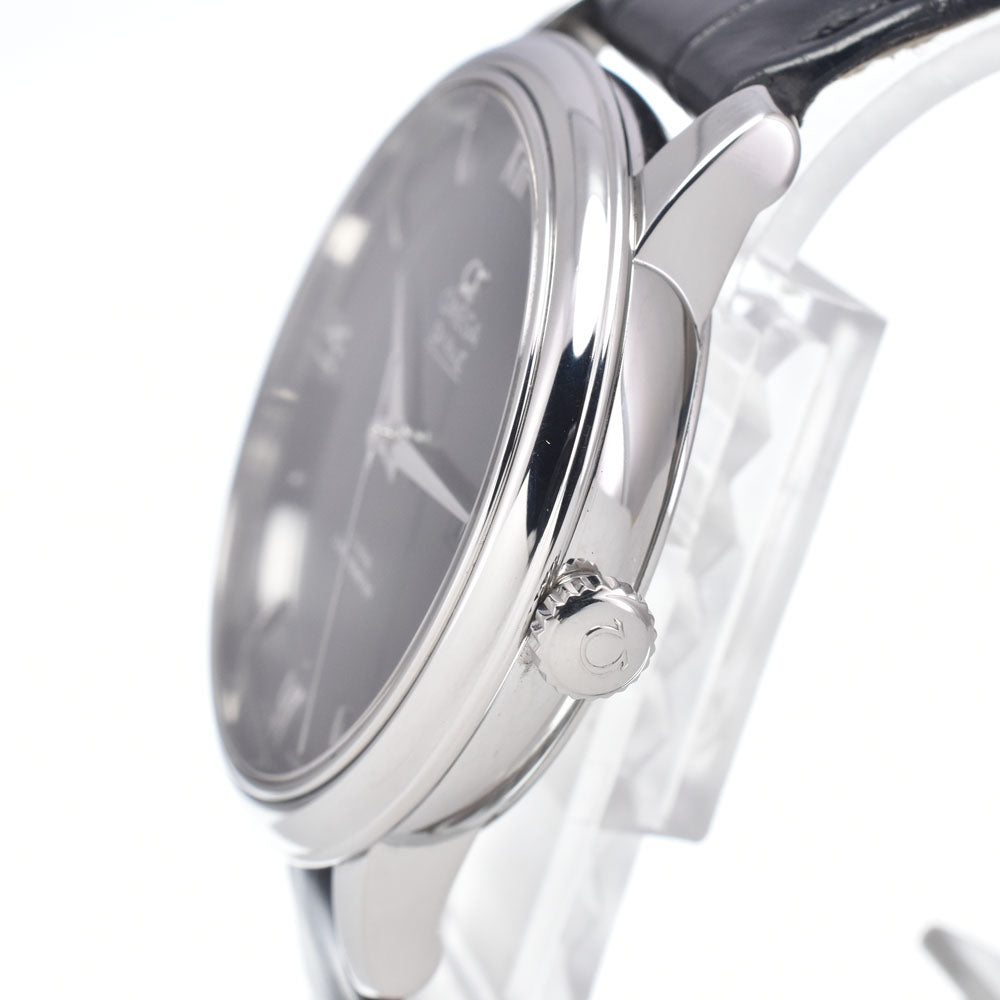 with paper OMEGA De Ville Prestige 424.13.40.20.01.001 Date CO-AXIAL black Dial Automatic Men's
 Watch P#148949