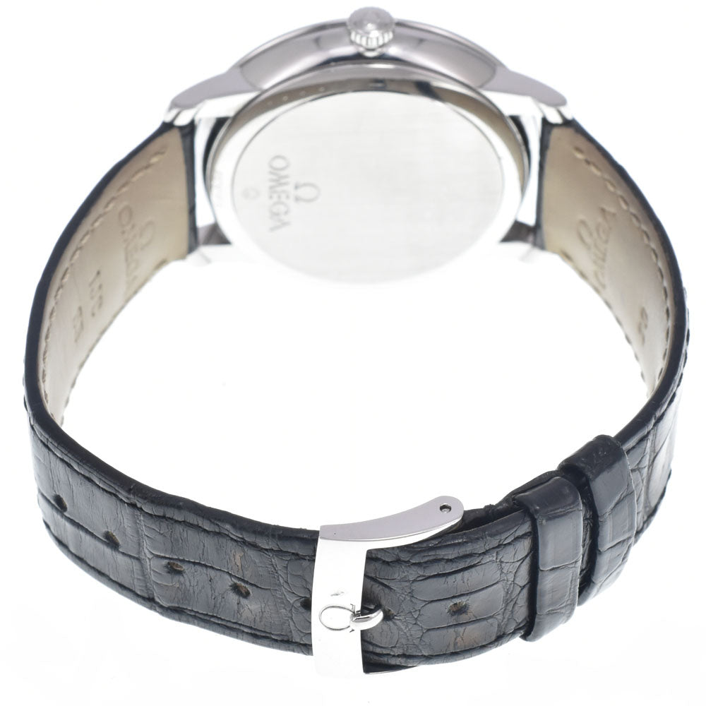 with paper OMEGA De Ville Prestige 424.13.40.20.01.001 Date CO-AXIAL black Dial Automatic Men's
 Watch P#148949