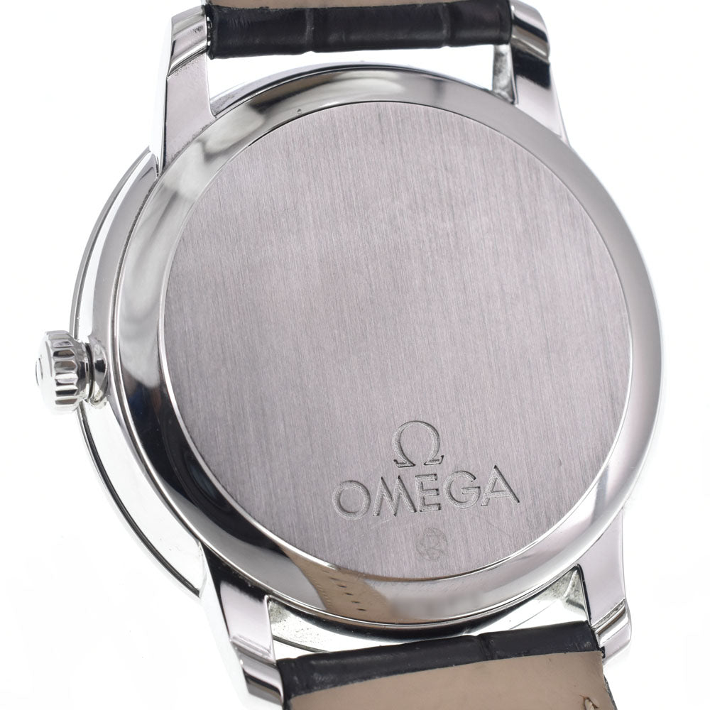 with paper OMEGA De Ville Prestige 424.13.40.20.01.001 Date CO-AXIAL black Dial Automatic Men's
 Watch P#148949