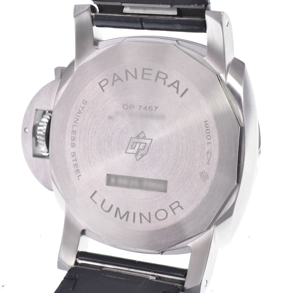 with paper PANERAI Luminor Marina Quaranta PAM01271 Date white Dial Automatic Men's
 Watch O#148950
