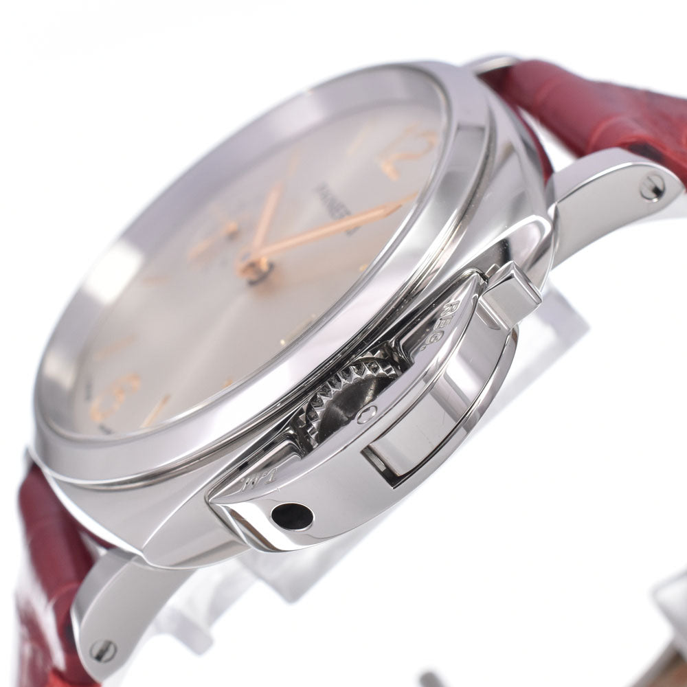 with paper PANERAI Luminor Due PAM01248 Small second Silver Dial Automatic Unisex
 Watch P#148951
