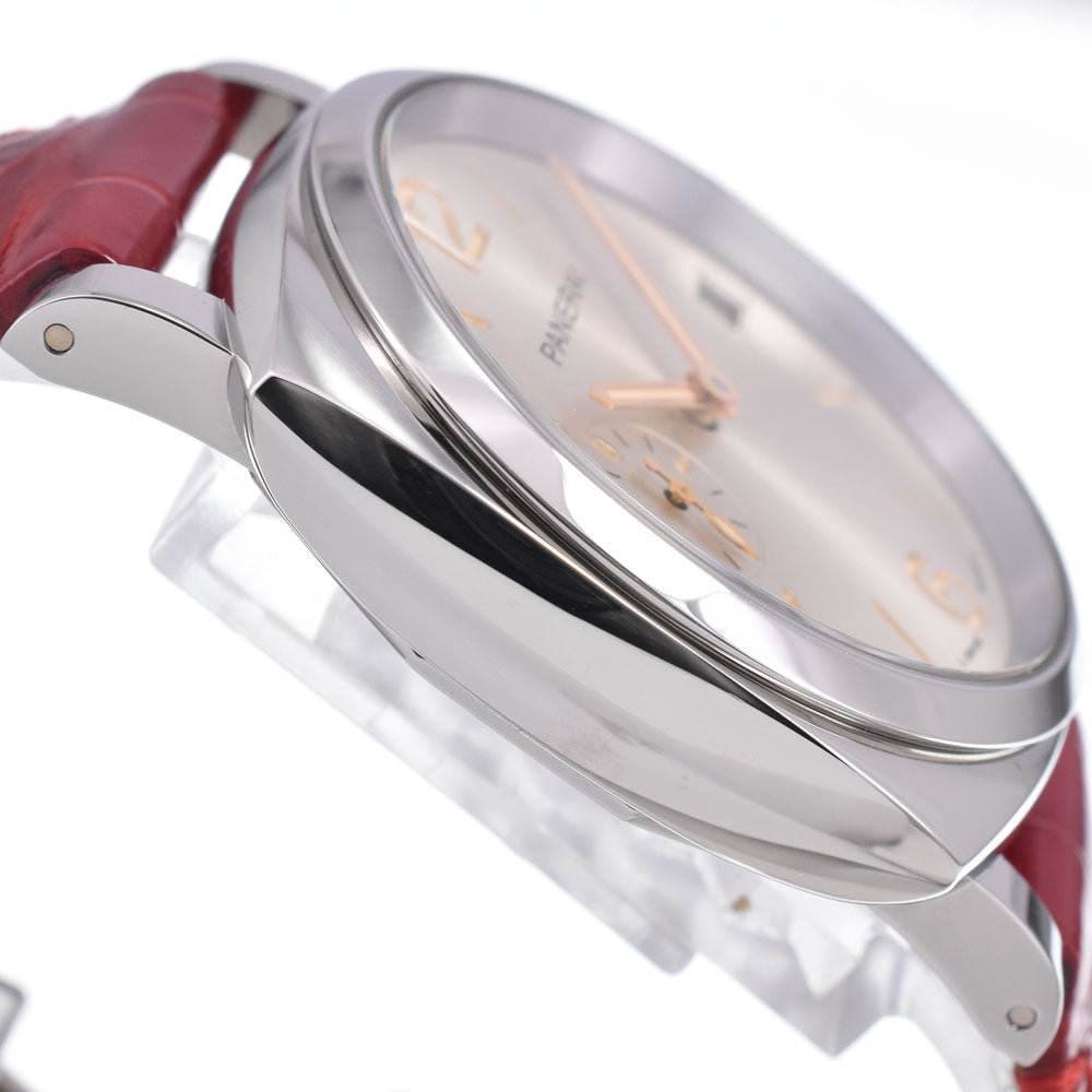 with paper PANERAI Luminor Due PAM01248 Small second Silver Dial Automatic Unisex
 Watch P#148951