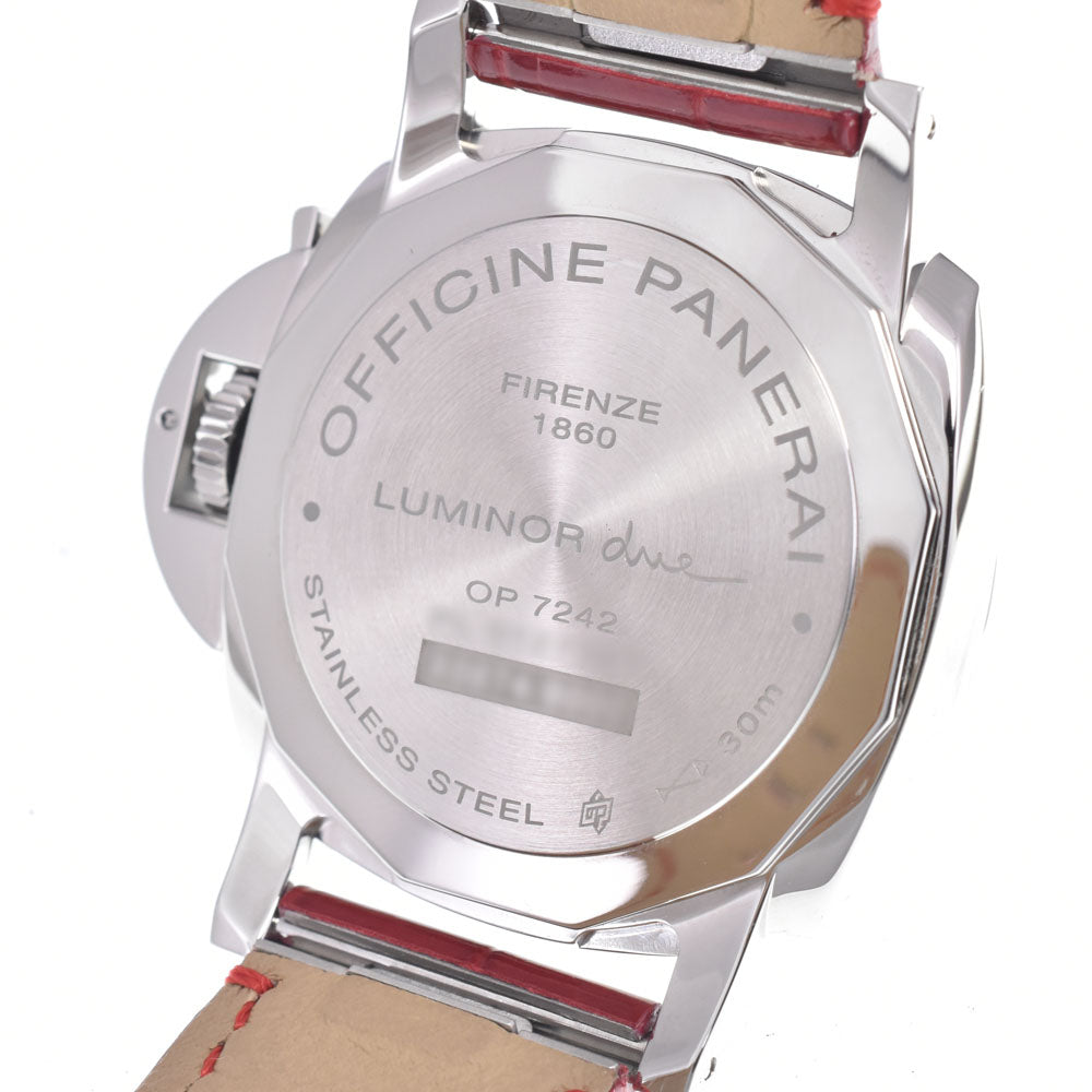 with paper PANERAI Luminor Due PAM01248 Small second Silver Dial Automatic Unisex
 Watch P#148951