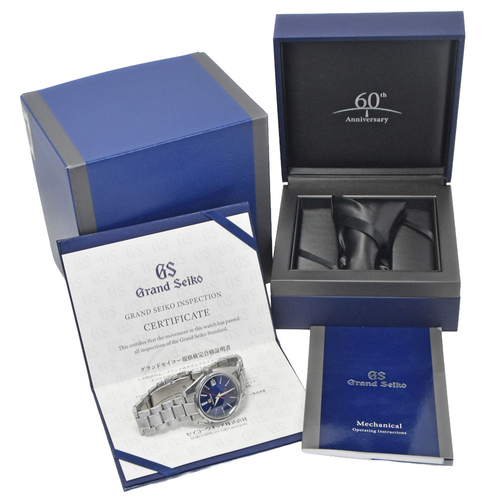 SEIKO Grand Seiko Heritage 9S85-01K0/SBGH281 blue Dial Automatic Men's
 Watch O#148954
