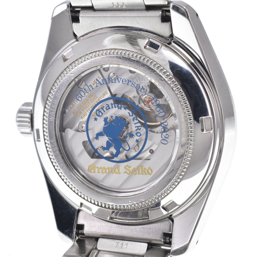 SEIKO Grand Seiko Heritage 9S85-01K0/SBGH281 blue Dial Automatic Men's
 Watch O#148954