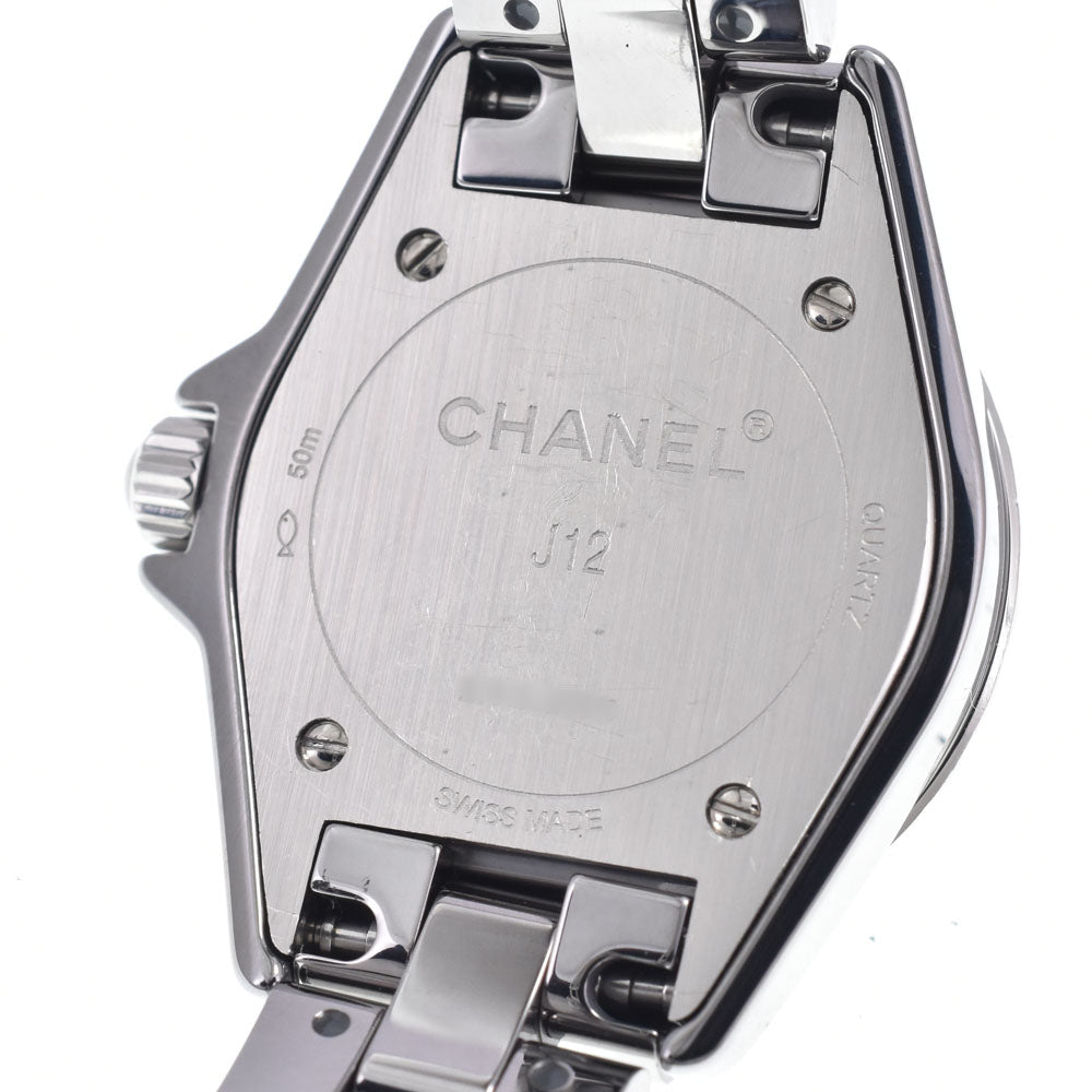CHANEL J12 H3402 diamond Silver Dial Quartz Ladies
 Watch O#148955