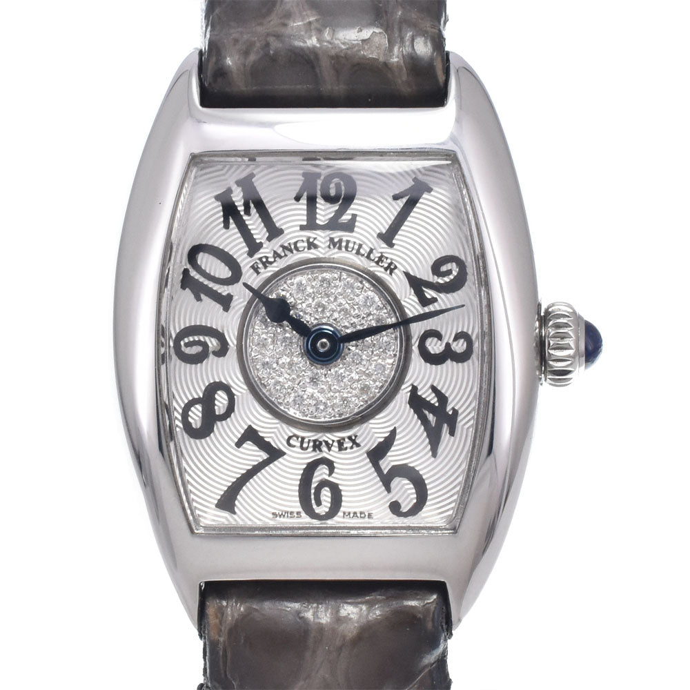 FRANCK MULLER Tonocar Becks Petit 2500QZ1P diamond Silver Dial Quartz Ladies
 Watch P#148959