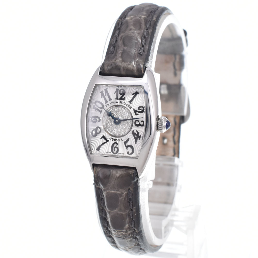 FRANCK MULLER Tonocar Becks Petit 2500QZ1P diamond Silver Dial Quartz Ladies
 Watch P#148959