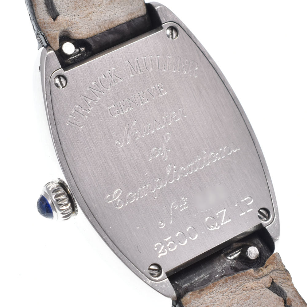 FRANCK MULLER Tonocar Becks Petit 2500QZ1P diamond Silver Dial Quartz Ladies
 Watch P#148959