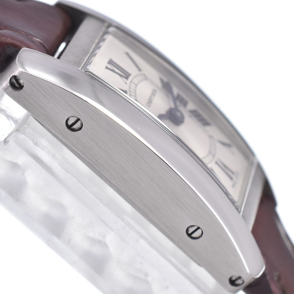 CARTIER Tank American Mini WSTA0032 Silver Dial Quartz Ladies
 Watch P#148966