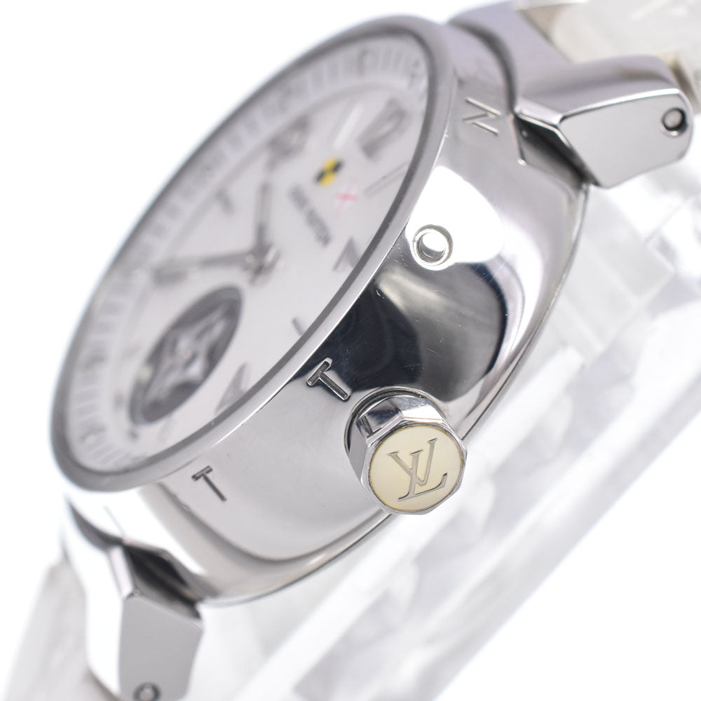 with paper LOUIS VUITTON Lovely cup Q12M0 12P diamond White shell Dial Quartz Ladies
 Watch Q#148967