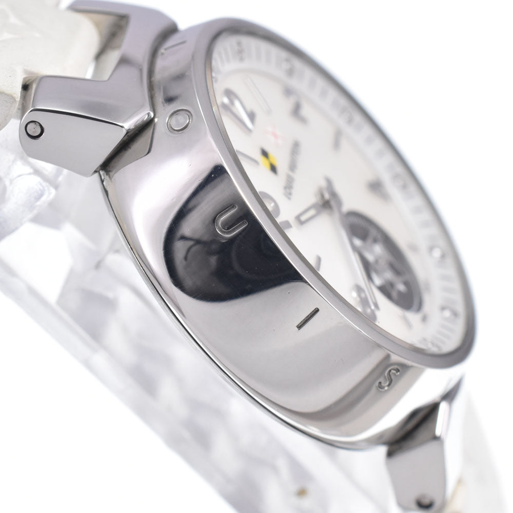 with paper LOUIS VUITTON Lovely cup Q12M0 12P diamond White shell Dial Quartz Ladies
 Watch Q#148967