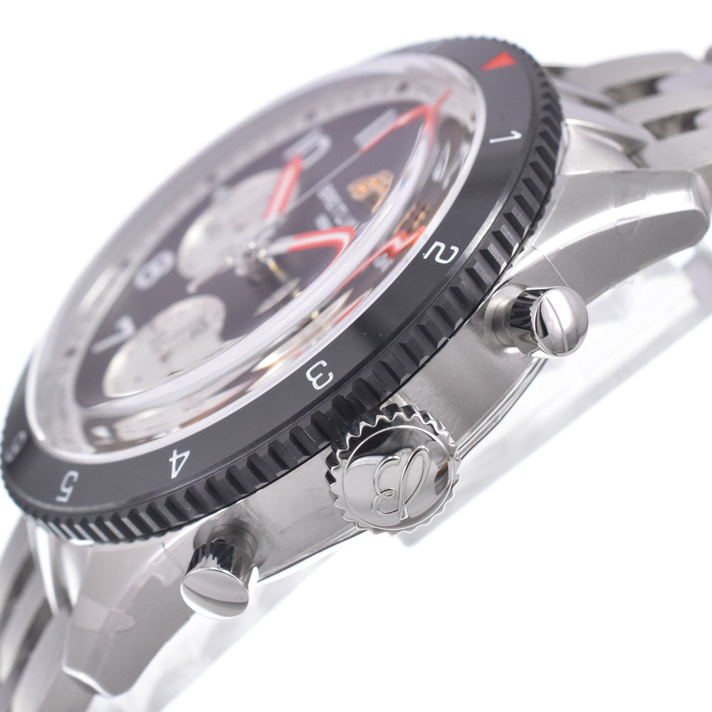 with paper BREITLING Classic Avi Y23380 Chronograph 42 Mosquito Black / Silver Dial Automatic Men's
 Watch O#148971