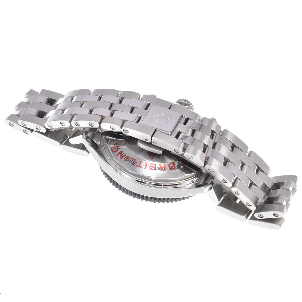 with paper BREITLING Classic Avi Y23380 Chronograph 42 Mosquito Black / Silver Dial Automatic Men's
 Watch O#148971