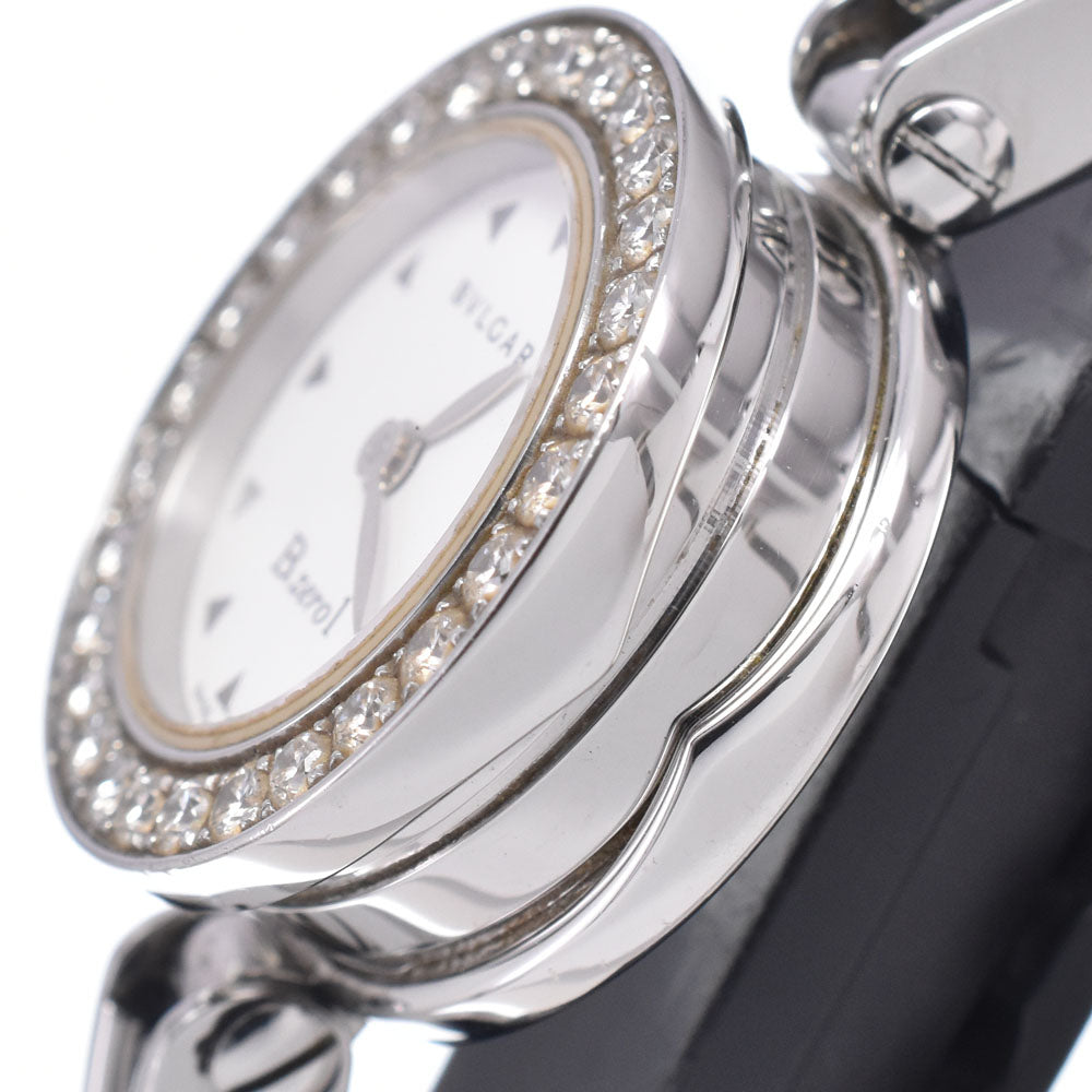 with paper BVLGARI B-Zero1 BZ22S Bezel Diamond white Dial Quartz Ladies
 Watch P#148972