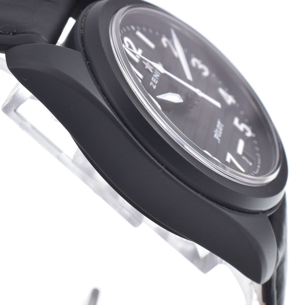 with paper ZENITH Pilot watch 49.4000.3620/21.I001 Date black Dial Automatic Men's
 Watch O#148973