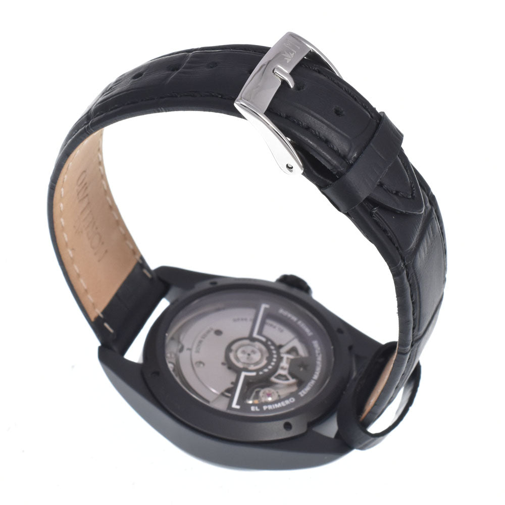 with paper ZENITH Pilot watch 49.4000.3620/21.I001 Date black Dial Automatic Men's
 Watch O#148973
