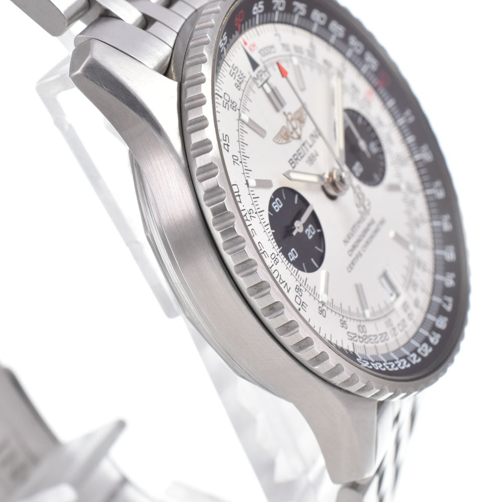 BREITLING Navitimer 05 Limited to 400 in Japan A23330 Chronograph Date Silver Dial Automatic Men's
 Watch Q#148976