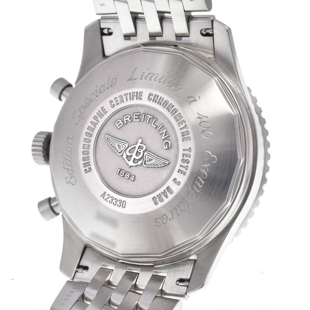 BREITLING Navitimer 05 Limited to 400 in Japan A23330 Chronograph Date Silver Dial Automatic Men's
 Watch Q#148976