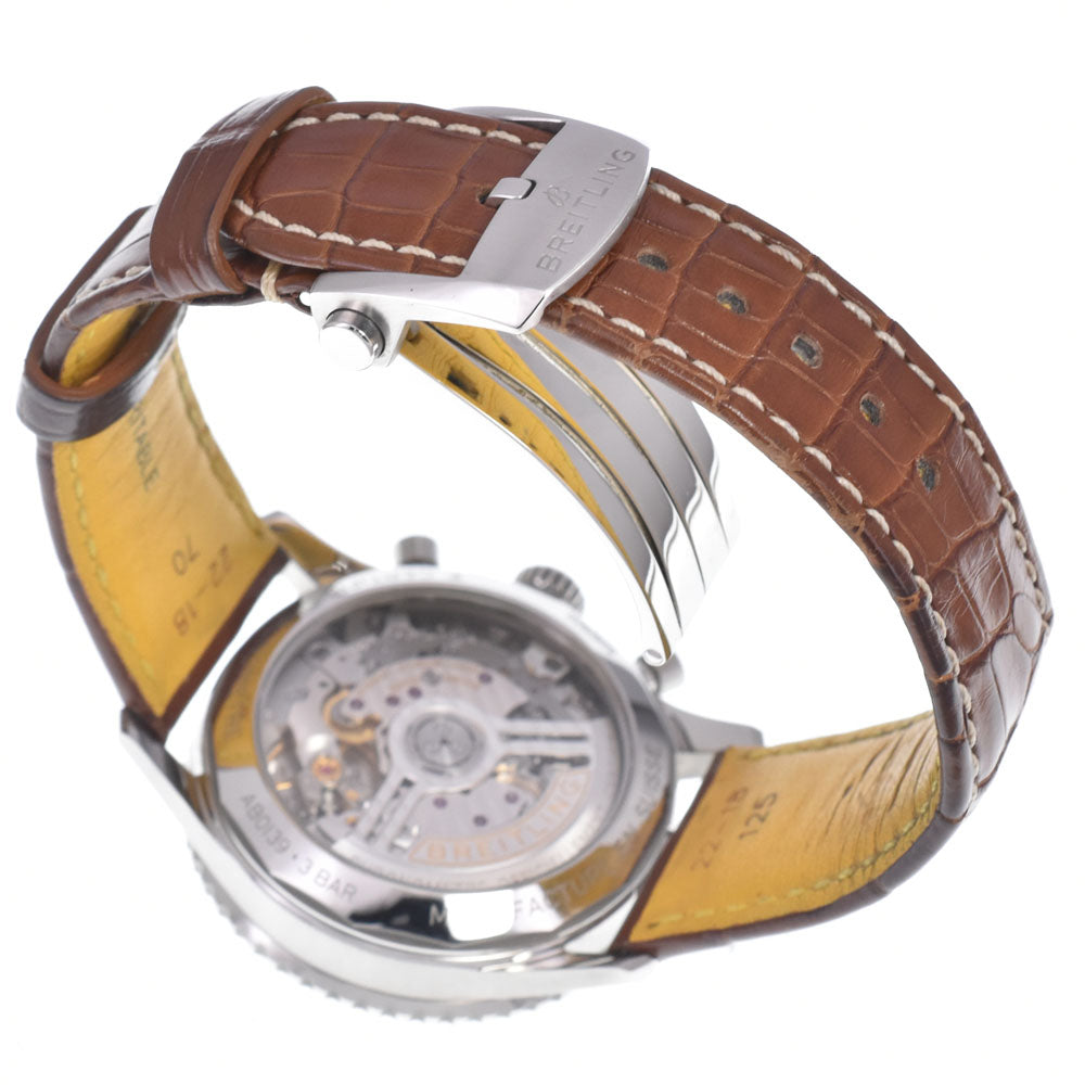 with paper BREITLING Navitimer B01 AB0139 Chronograph green Dial Automatic Men's
 Watch P#148977