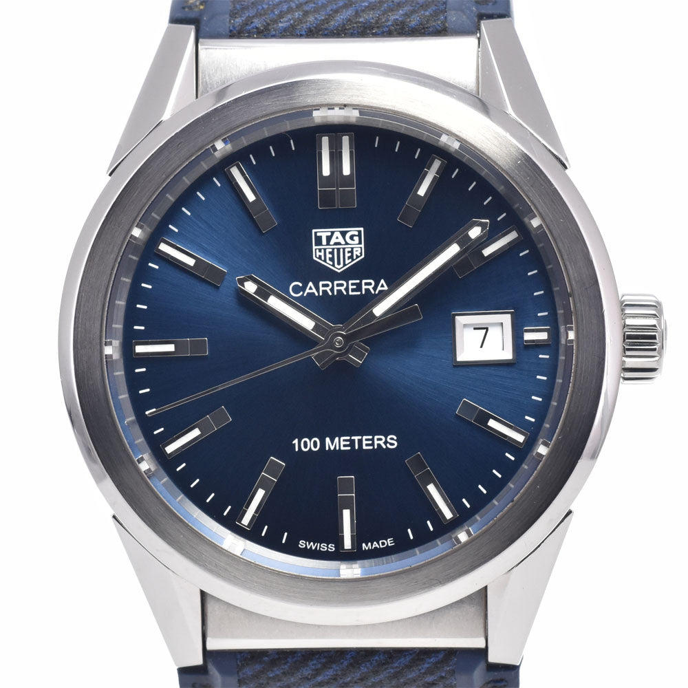 TAG HEUER Carrera WBG1310.FT6115 Date blue Dial Quartz Ladies
 Watch P#148981