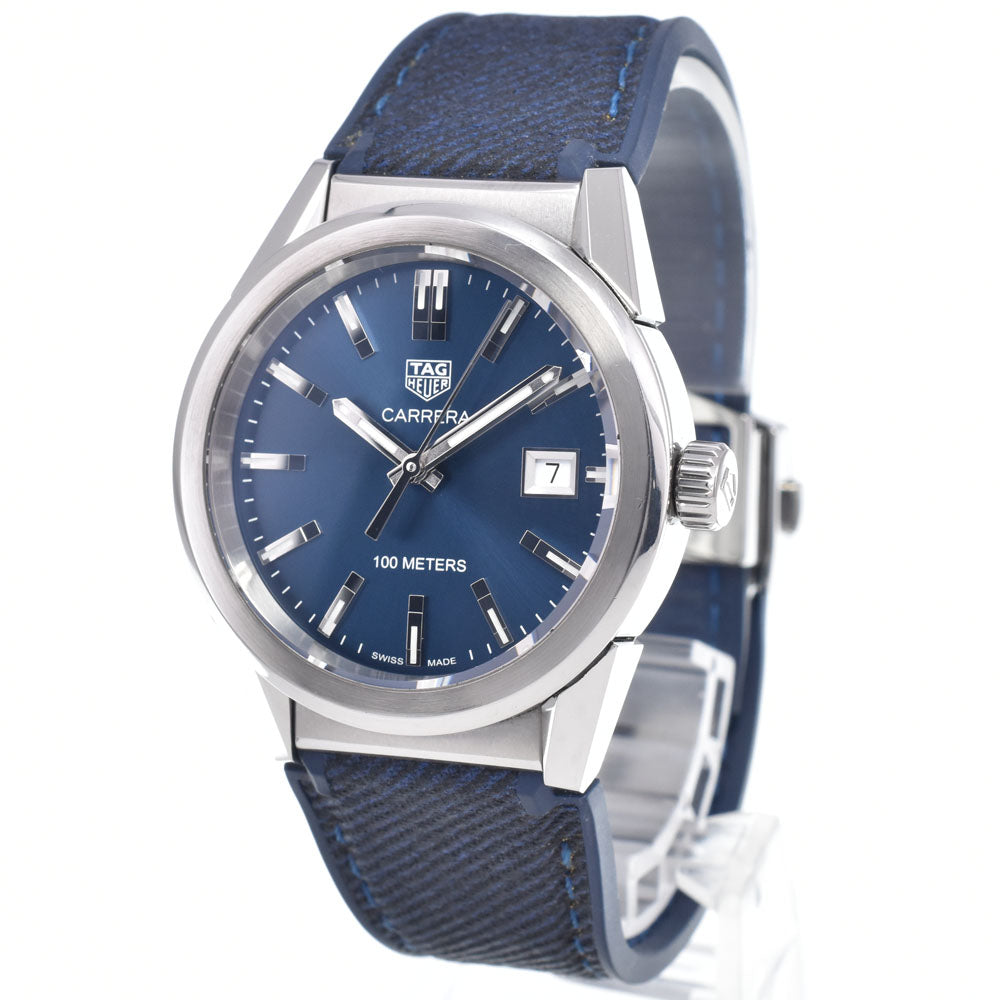TAG HEUER Carrera WBG1310.FT6115 Date blue Dial Quartz Ladies
 Watch P#148981