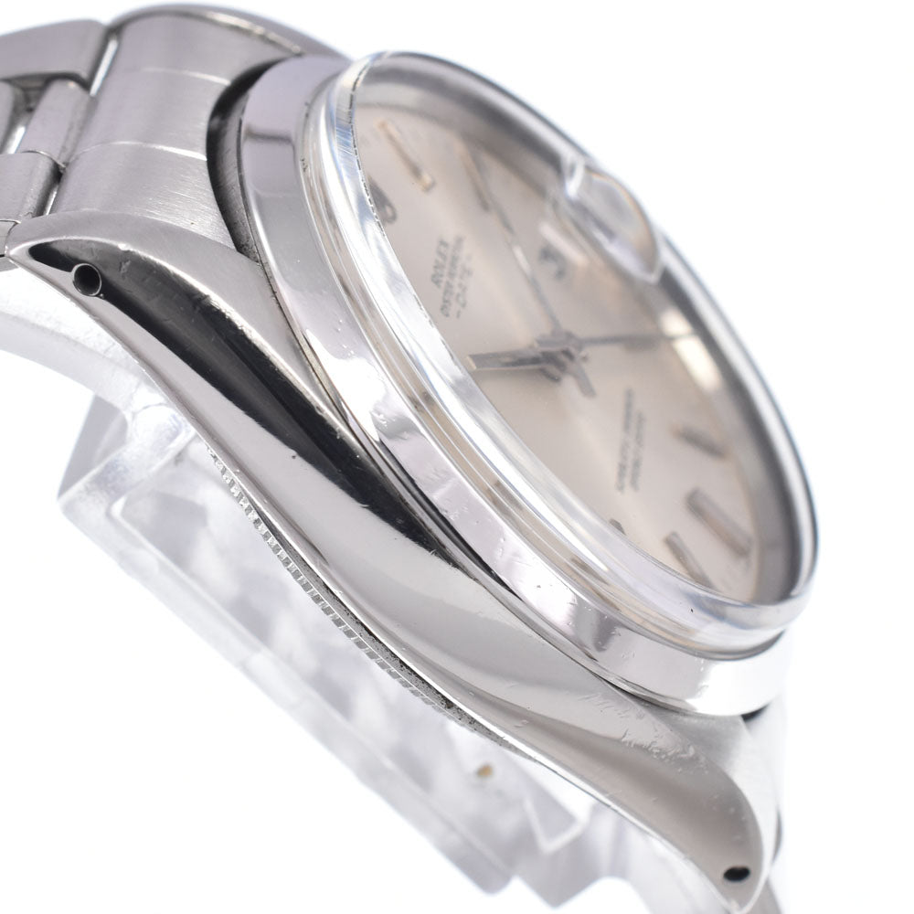 ROLEX Oyster perpetual date 1500 vintage Cal.1570 Silver Dial Automatic Men's
 Watch Q#148983