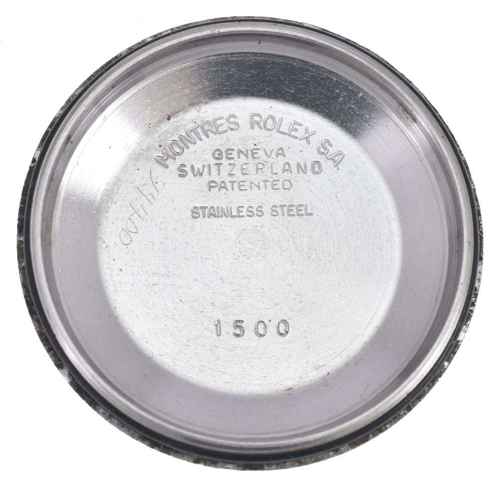 ROLEX Oyster perpetual date 1500 vintage Cal.1570 Silver Dial Automatic Men's
 Watch Q#148983