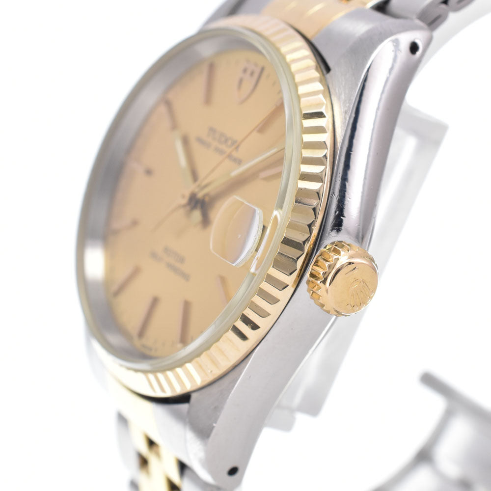 TUDOR Oyster Prince Date 72033 gold Dial Automatic Boy's
 Watch R#148984