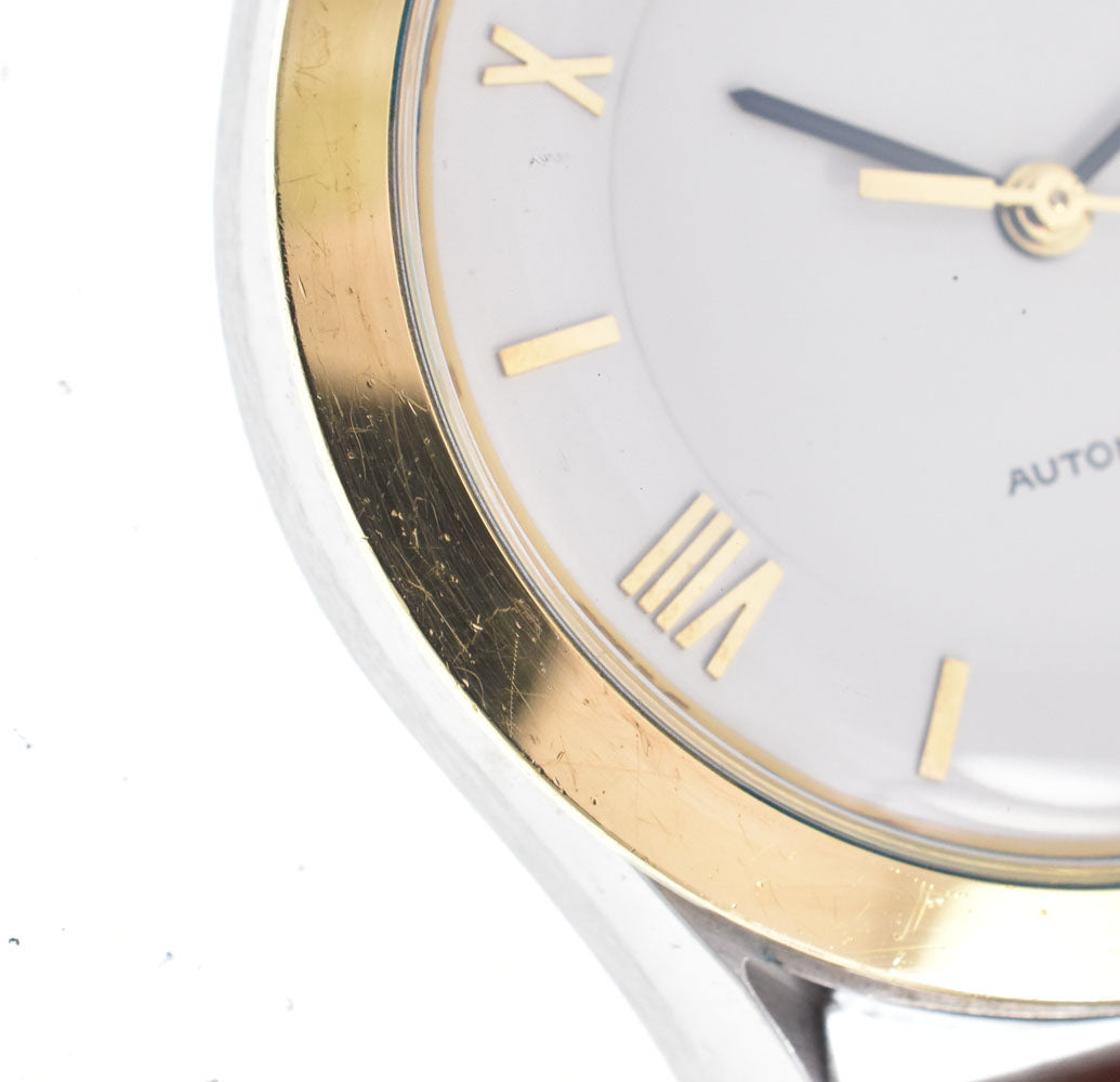 OMEGA Classic heritage 166.0285 K18YGBezel Cal.1110 white Dial Automatic Men's
 Watch Q#148985