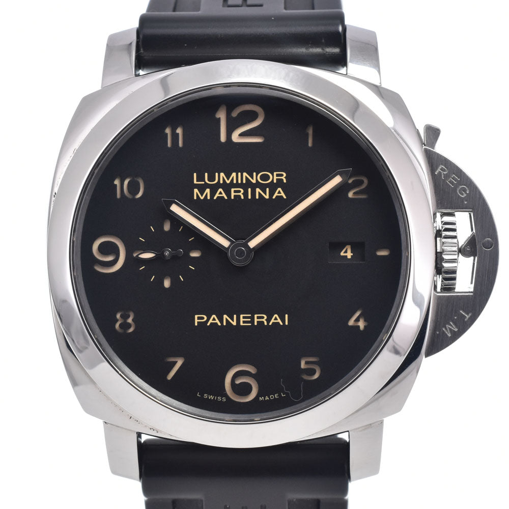 with paper PANERAI Luminor Marina 3 Days PAM00359 black Dial Automatic Men's
 Watch P#148986