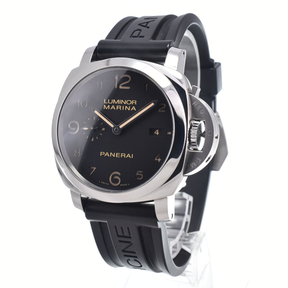 with paper PANERAI Luminor Marina 3 Days PAM00359 black Dial Automatic Men's
 Watch P#148986