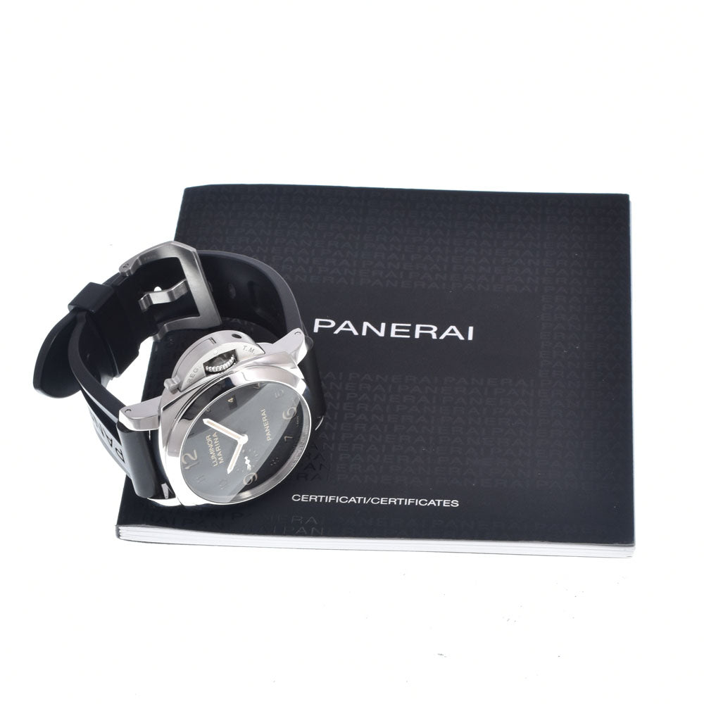 with paper PANERAI Luminor Marina 3 Days PAM00359 black Dial Automatic Men's
 Watch P#148986