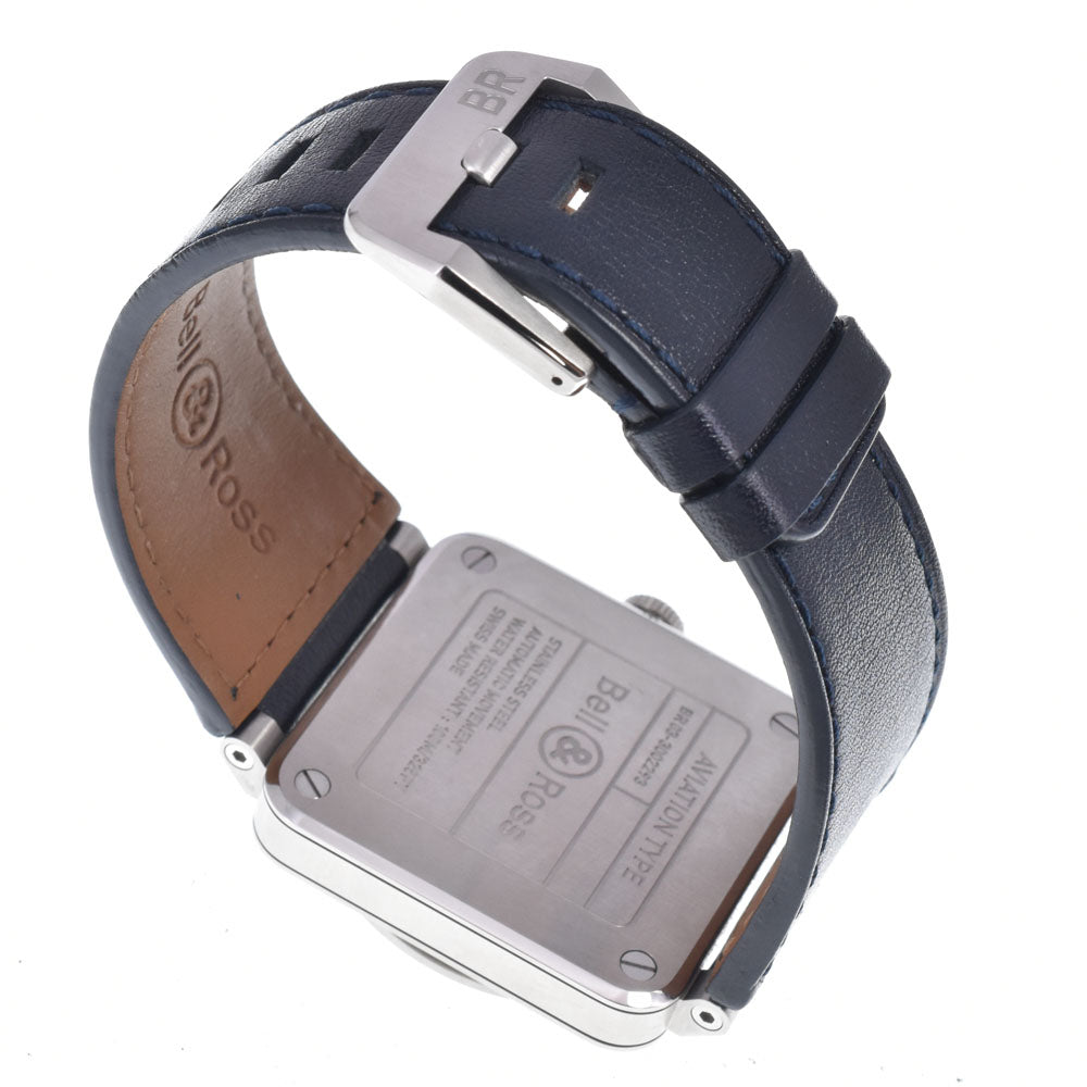 with paper Bell＆Ross BR05 Blue Steel BR03A-BLU-ST/SCA blue Dial Automatic Men's
 Watch O#148988