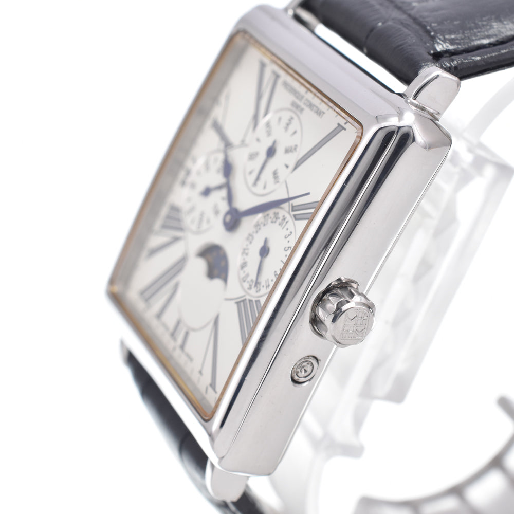 FREDERIQUE CONSTANT FC265X3C5/6 Triple calendar moon phase white Dial Quartz Men's
 Watch Q#148992