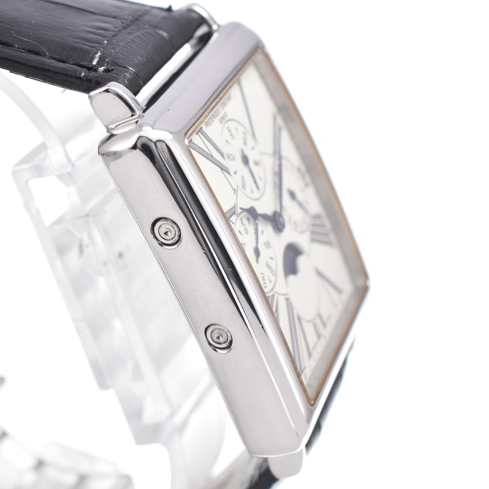 FREDERIQUE CONSTANT FC265X3C5/6 Triple calendar moon phase white Dial Quartz Men's
 Watch Q#148992