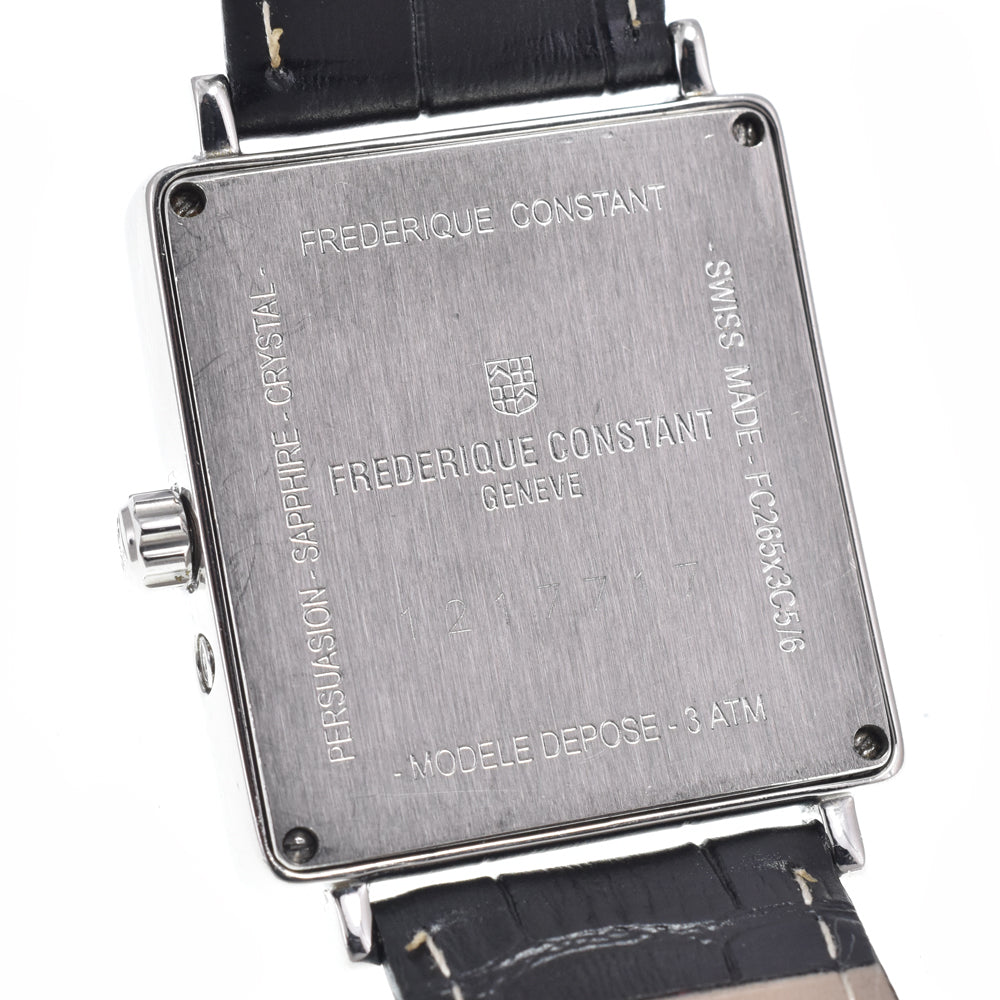 FREDERIQUE CONSTANT FC265X3C5/6 Triple calendar moon phase white Dial Quartz Men's
 Watch Q#148992