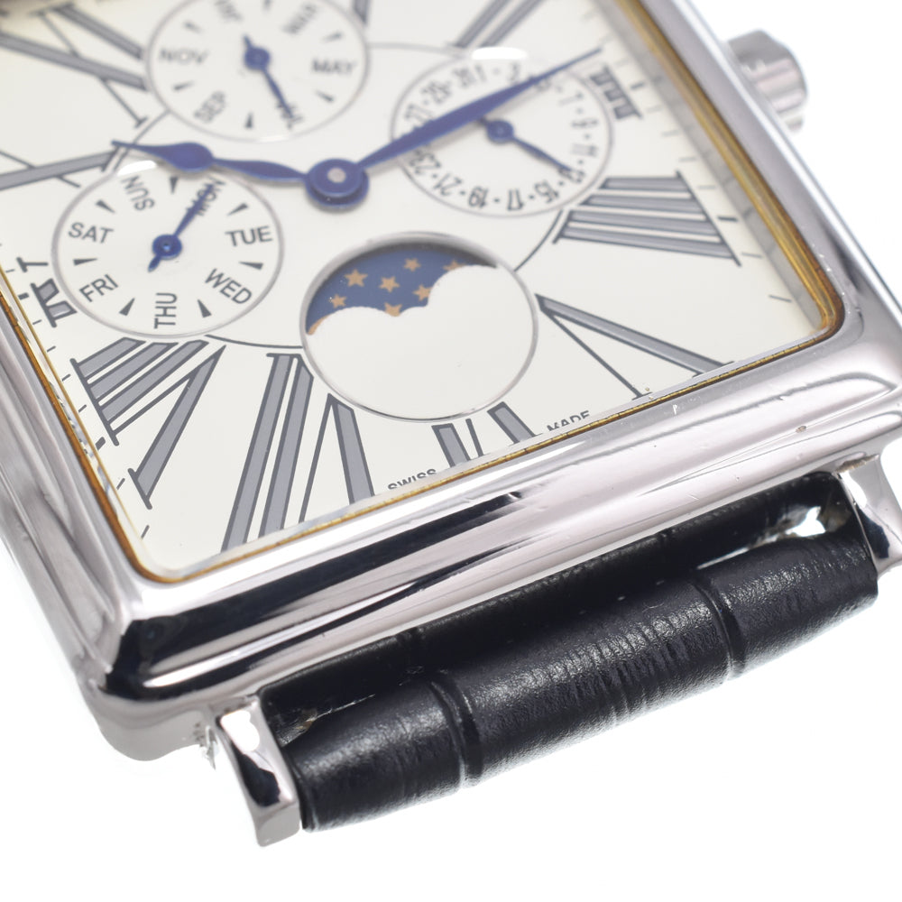 FREDERIQUE CONSTANT FC265X3C5/6 Triple calendar moon phase white Dial Quartz Men's
 Watch Q#148992