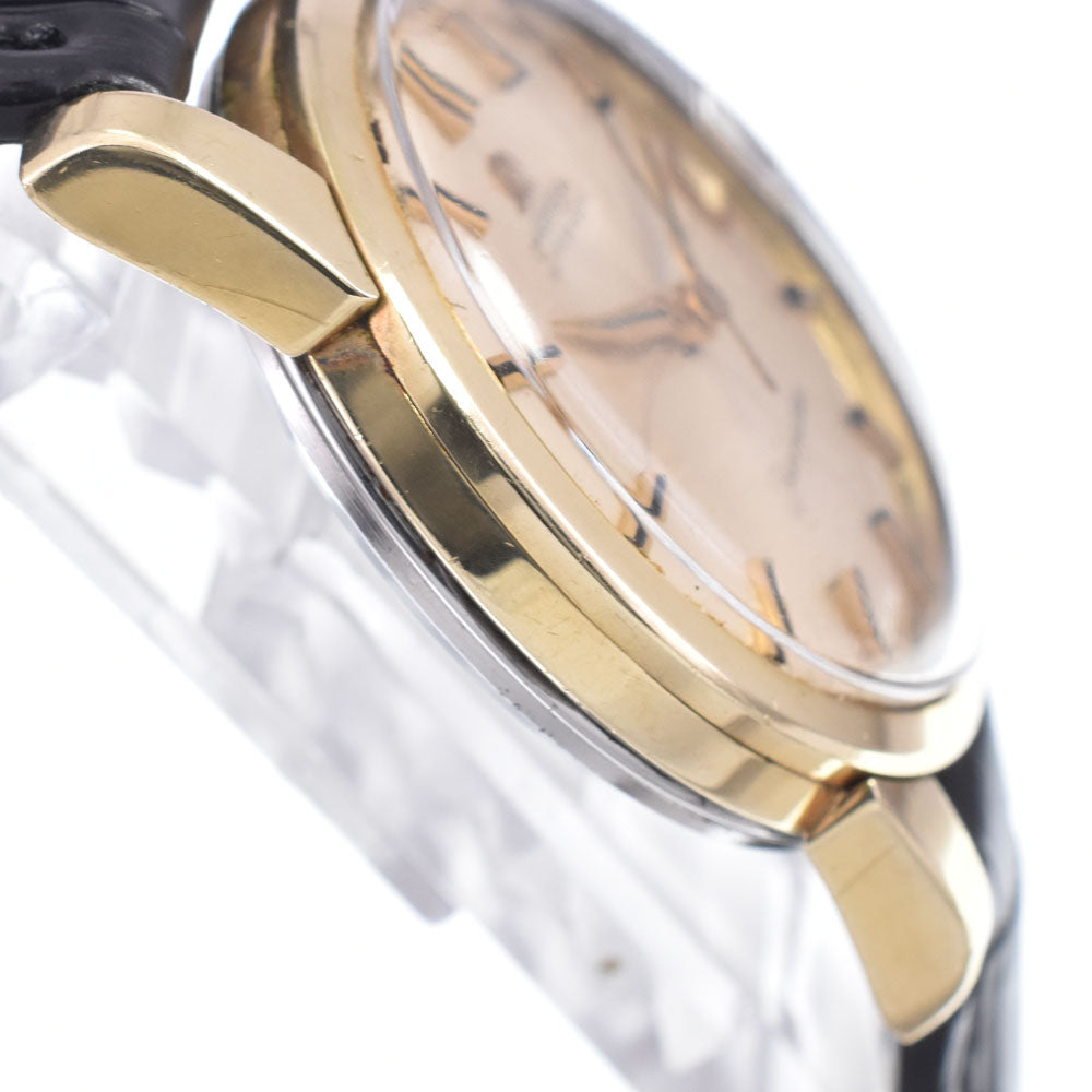OMEGA Seamaster 166.009 vintage Date Cap Gold Cal.503 gold Dial Automatic Men's
 Watch R#149000