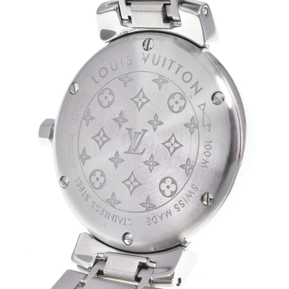 LOUIS VUITTON Tambour TRUNKS&BAGS Q121N Red Dial Quartz Ladies
 Watch O#149002