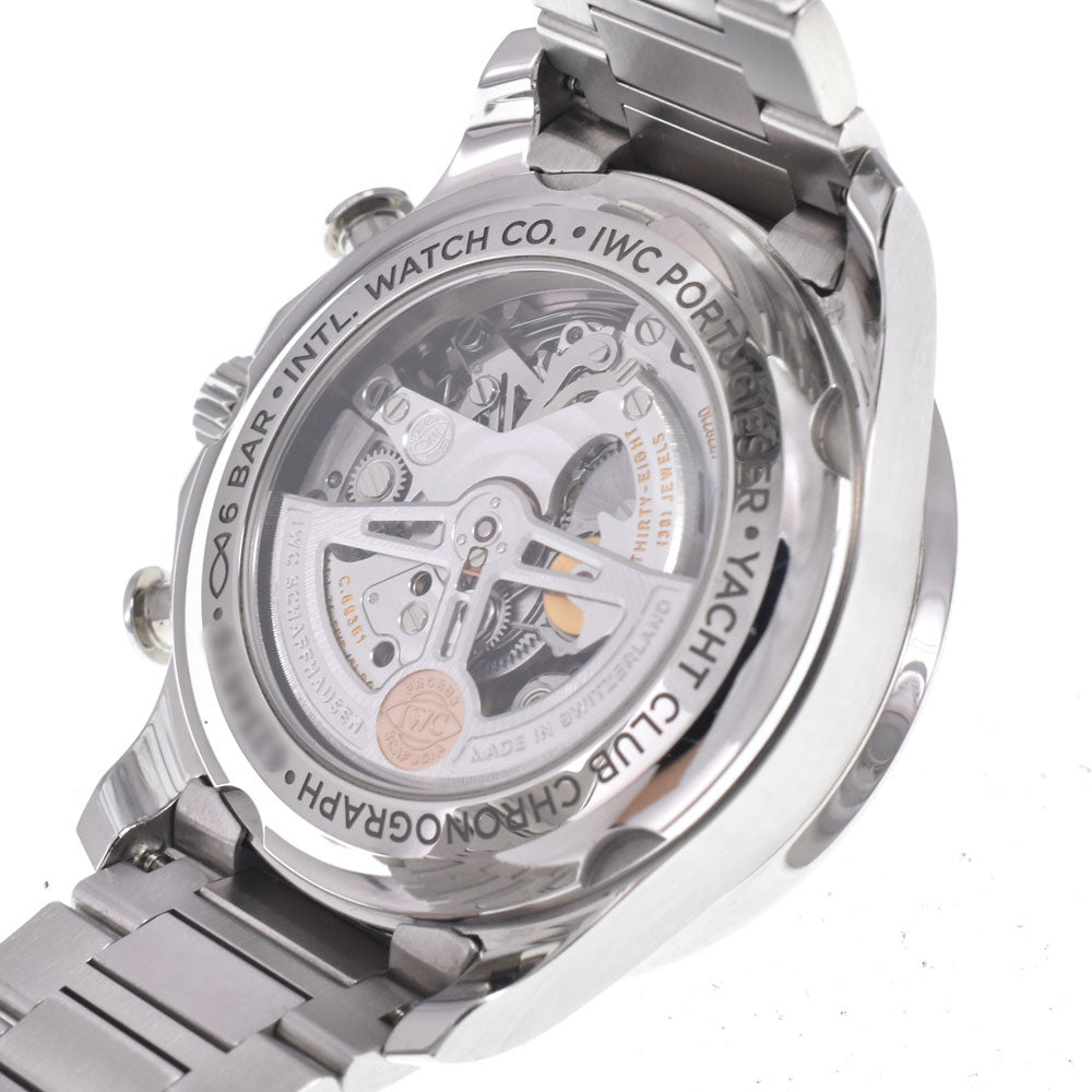 IWC SCHAFFHAUSEN Portugieser Yacht Club Chronograph IW390701 Small second blue Dial Automatic Men's
 Watch Q#149003