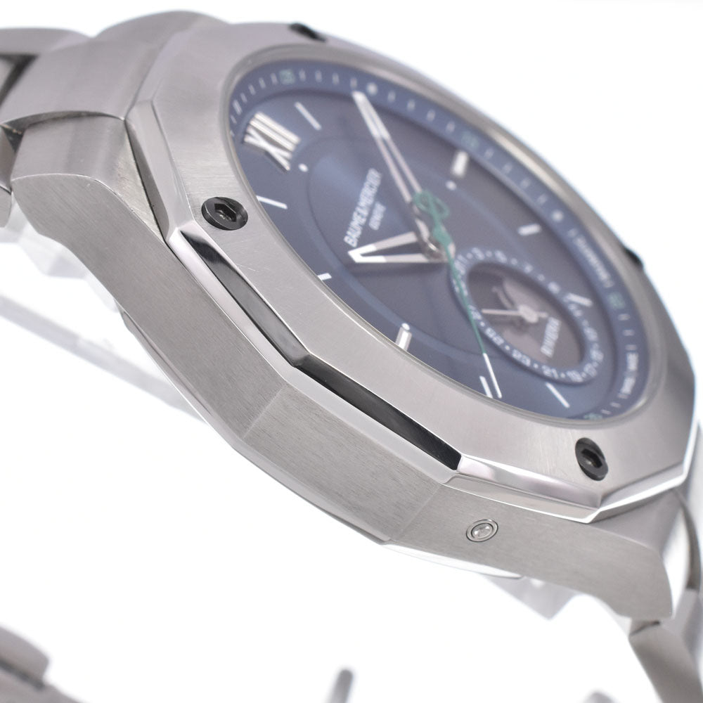 with paper Baume & Mercier Riviera M0A10682 Date blue Dial Automatic Men's
 Watch R#149006