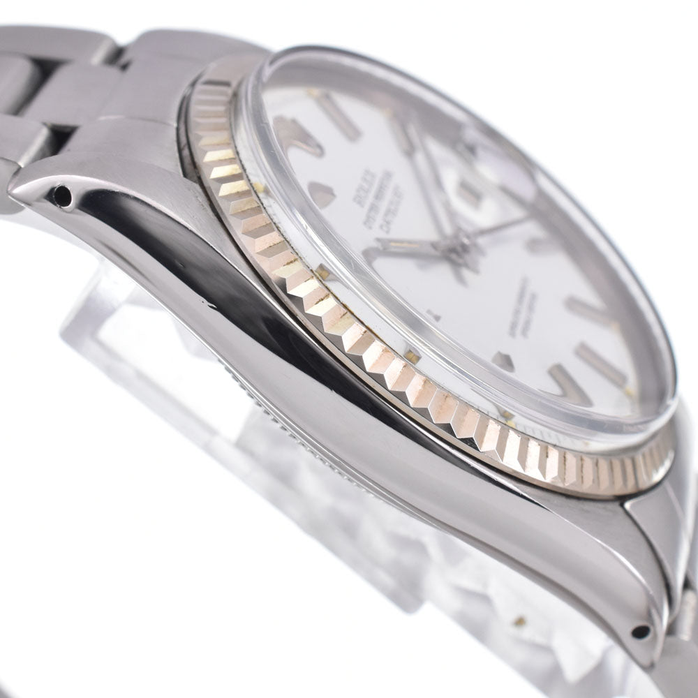 ROLEX DATEJUST 1601 vintage Cal.1570 Snow White white Dial Automatic Men's
 Watch R#149007