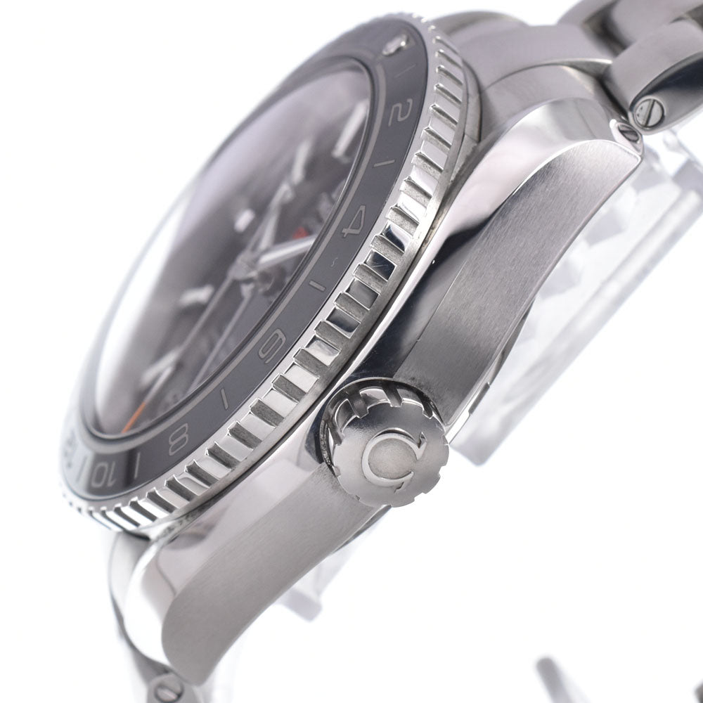 with paper OMEGA Seamaster Planet Ocean 232.30.44.22.01.001 GMT black Dial Automatic Men's
 Watch Q#149009