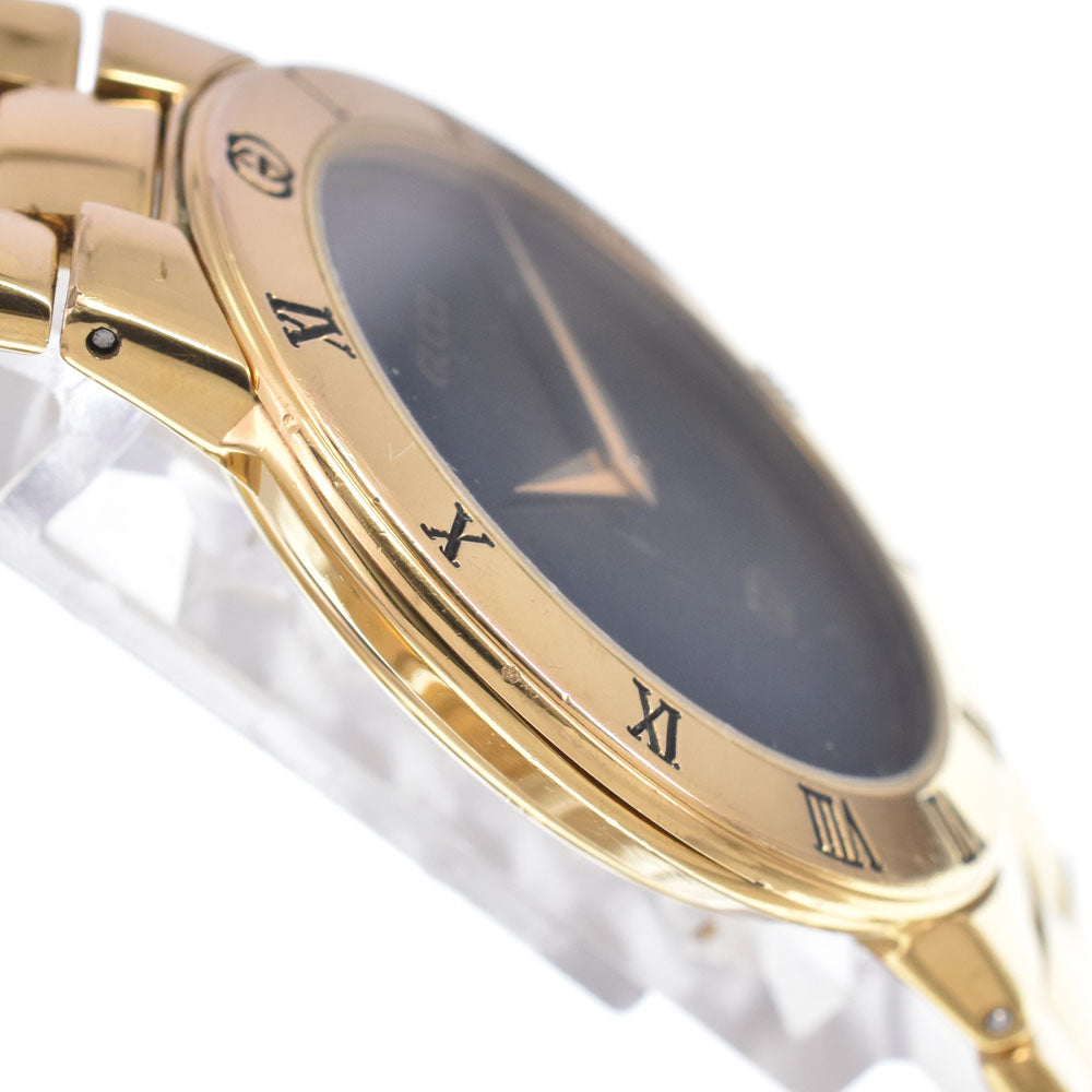 GUCCI 3300M Gold Plated black Dial Quartz Men's
 Watch P#149013