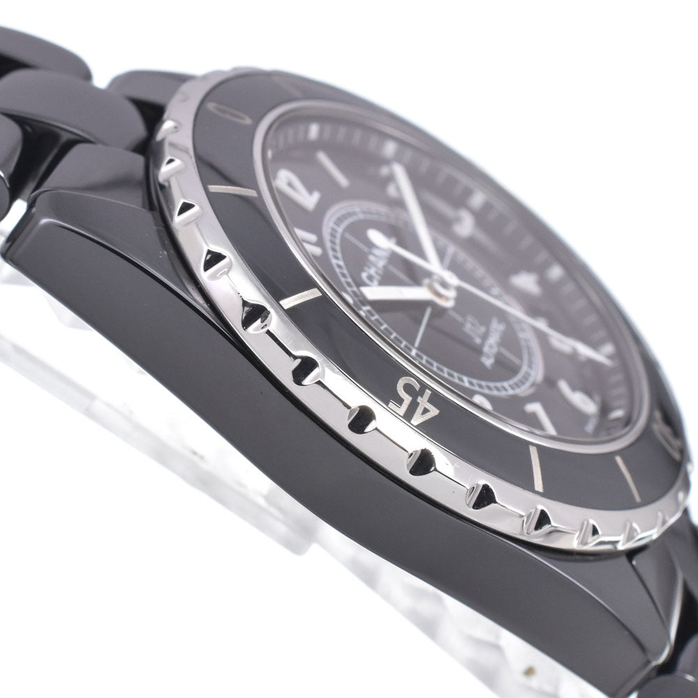 with paper CHANEL J12 H0685 Black ceramic black Dial Automatic Men's
 Watch D#149018